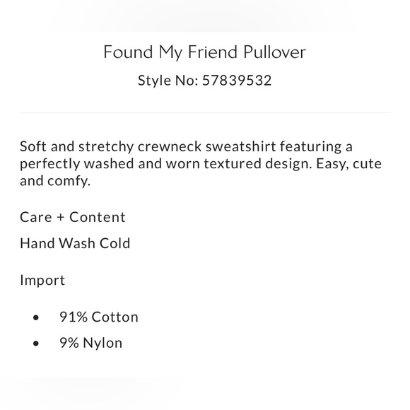 Free People Found My Friend Pullover - Picture 12 of 12